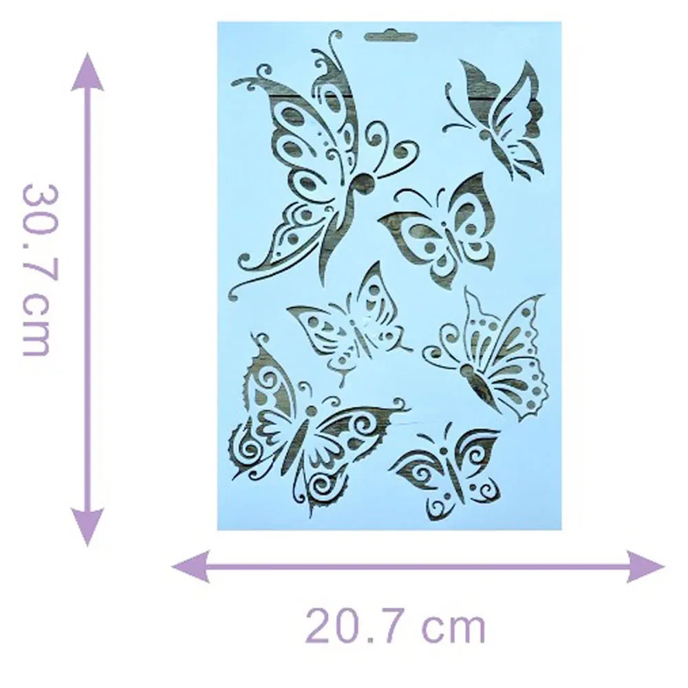 Theme Lace Ruler Diy Handmade Photo Album Painting Picture Template Set