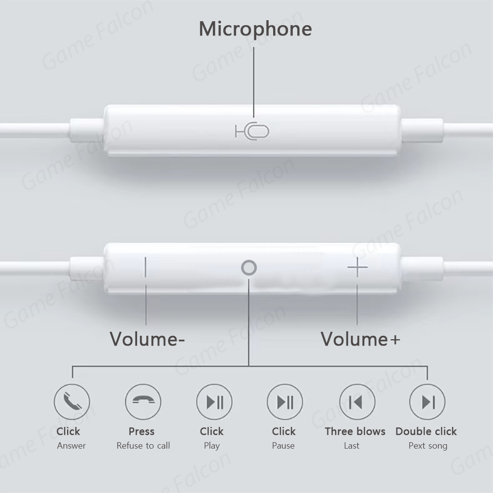 High-Fidelity Bluetooth Wired Headset for Apple iPhone