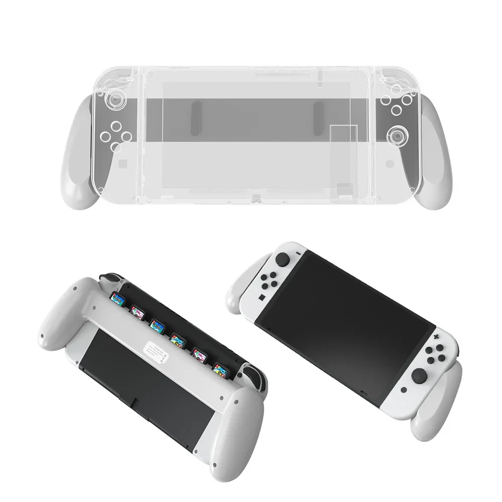 Game Console Grip With Card Slot Can Store Games