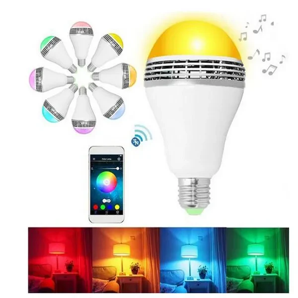 Creative Home LED Smart Bluetooth Speaker E27 Bulb Light