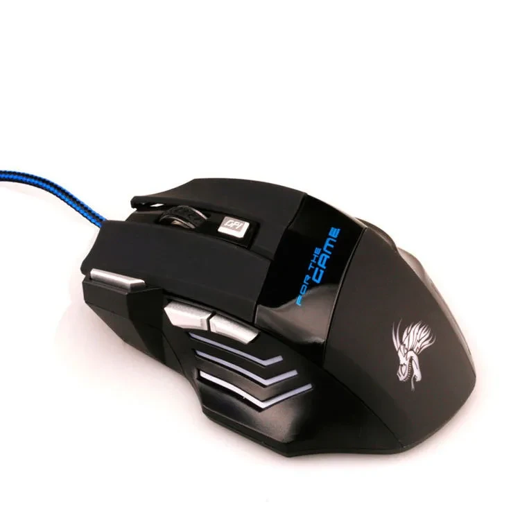 7-button Colorful Glowing USB Gaming Mouse