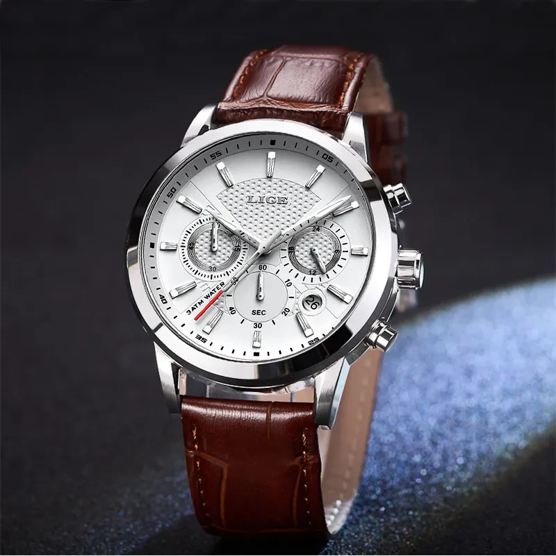 Men Fashion Sport Quartz Clock Watch