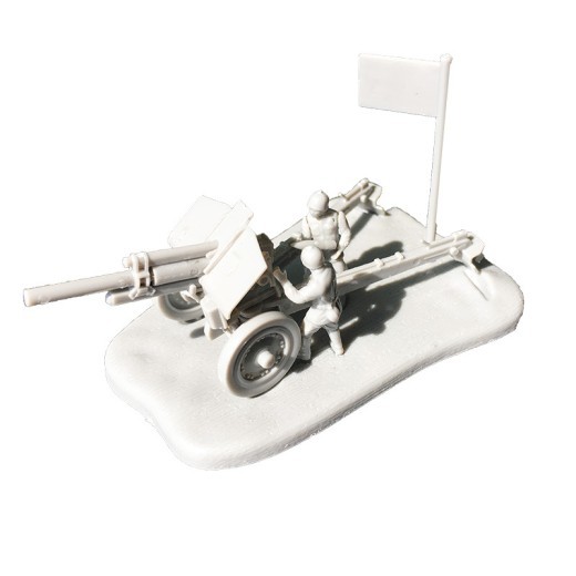 4D Assembled Military Model Howitzer Toy Model