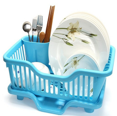 Kitchen shelf storage rack rack plastic dishes
