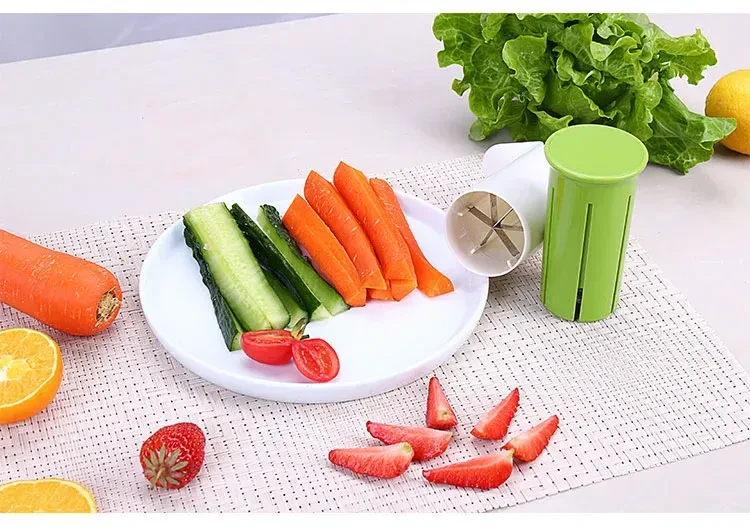 Creative Vegetable Cutters Fruit Kitchen Cucumber
