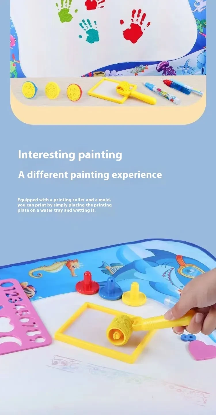 Ball Pen Painting Book Coloring Painting Mat Children's Toys