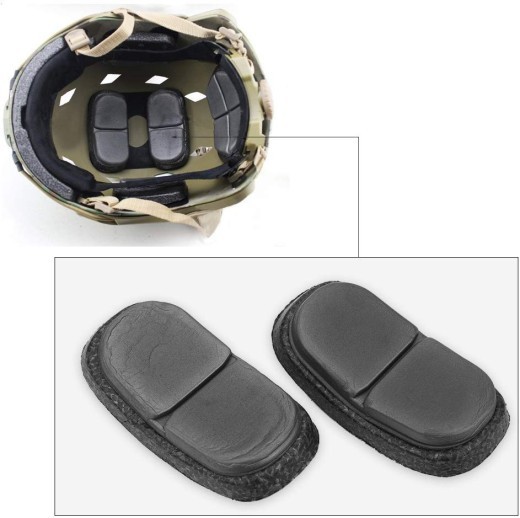 Velcro Helmet Accessories For Military Fans In Sponge Cushion
