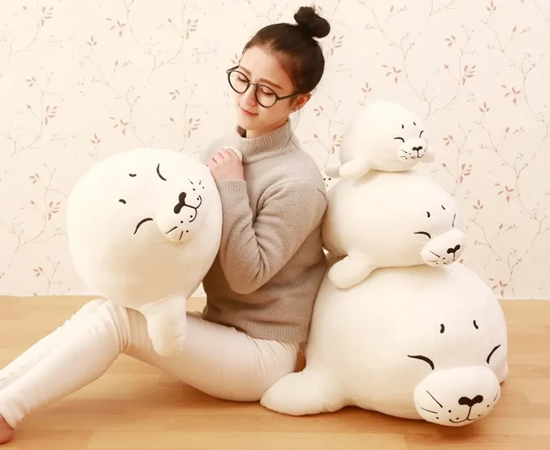 Seal pillow plush toy