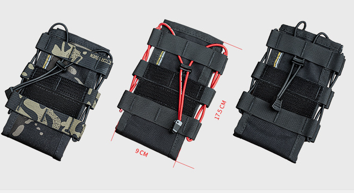 Multifunctional Quick Pull Outdoor Military Fan Functional Tactical Intercom Bag