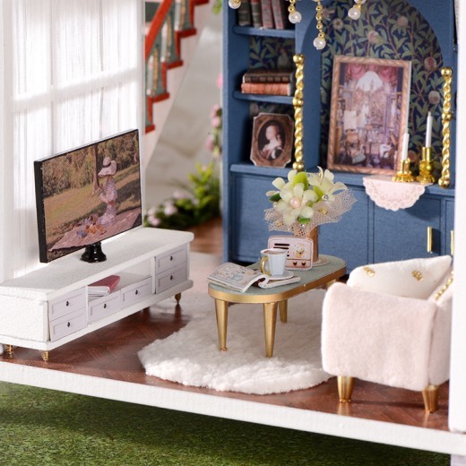 Cute Room New NYE Garden Toy Building Model
