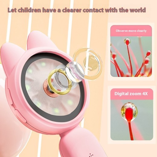 HD Handheld Electronic Magnifying Glass With Screen Digital Microscope
