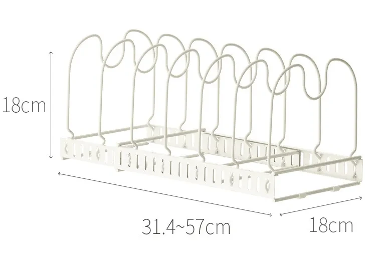 Type Storage Rack Household Telescopic Kitchen Rack