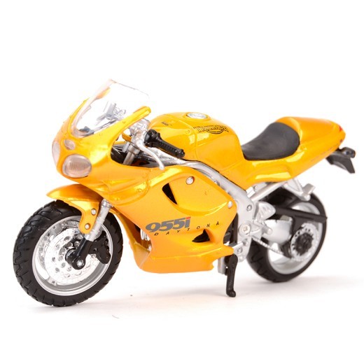 Motorcycle model simulation alloy car model