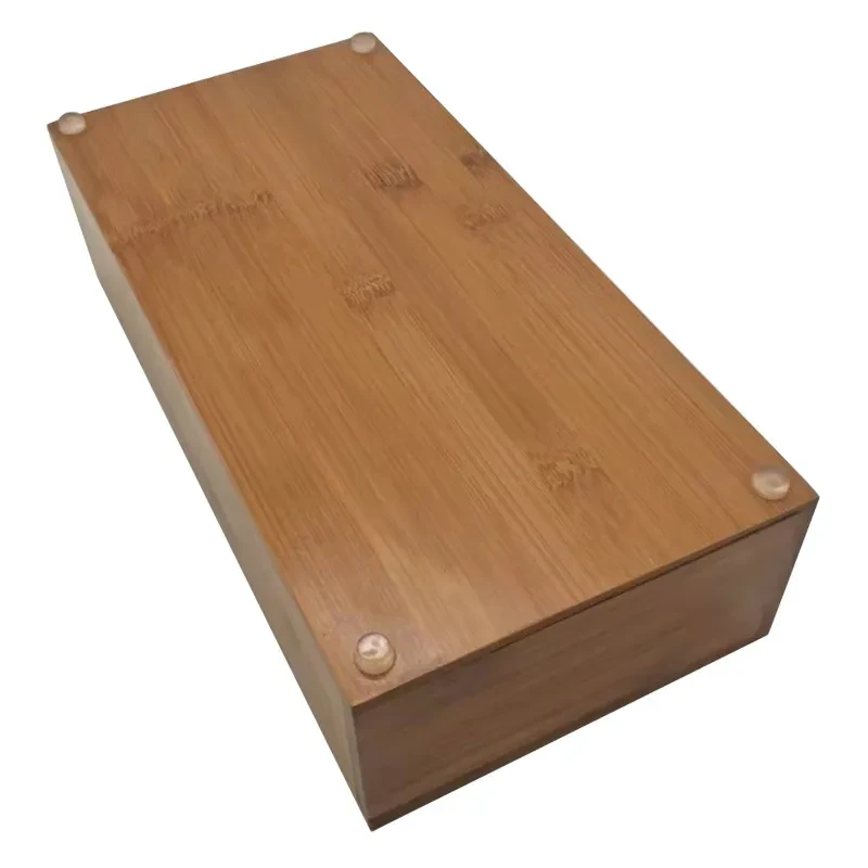 Bamboo Cling Film Cutter Box Kitchen Supplies