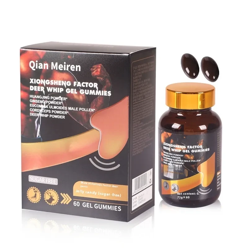 Oral Health Care Xiongsheng Factor Deer Pizzle Soft Capsules