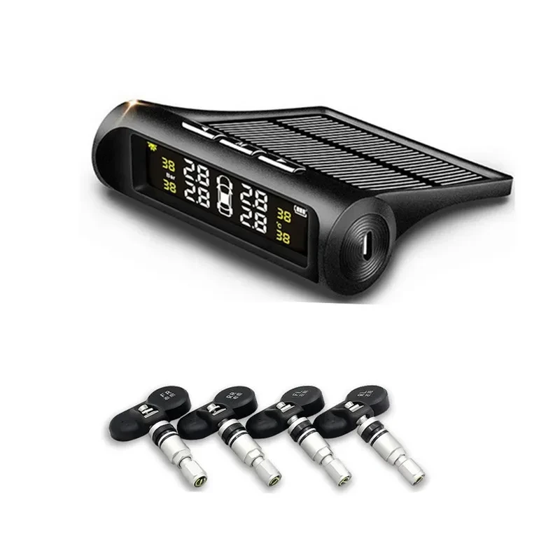 Tire Pressure Monitoring System Wireless Solar TPMS