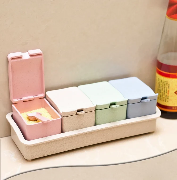 Household Kitchen Seasoning Box Material Combination Suit