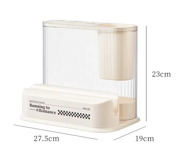 Kitchen Storage Cream Style With High Appearance