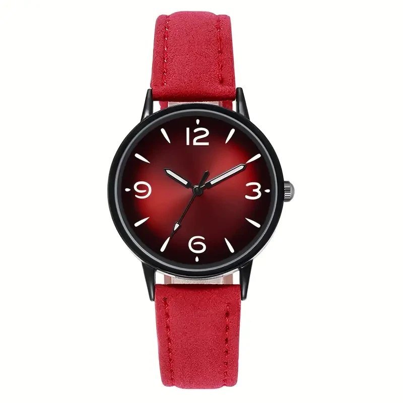 Womens Casual Quartz Watch with Gradient Dial