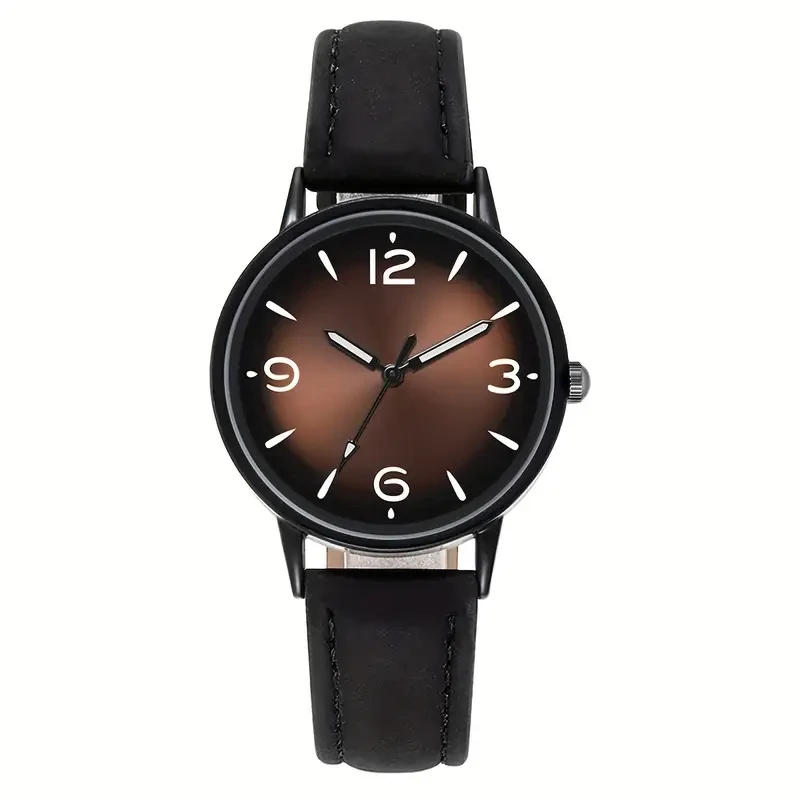 Womens Casual Quartz Watch with Gradient Dial