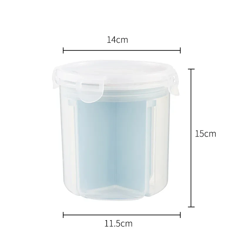 Kitchen Rotating Sealed Tank Moisture-proof Millet Bucket