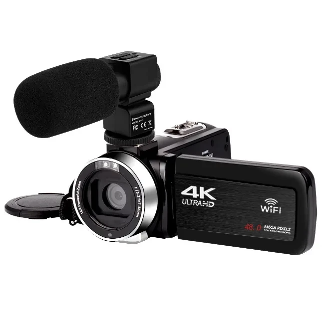 3.0 inch touch screen 4K video camera