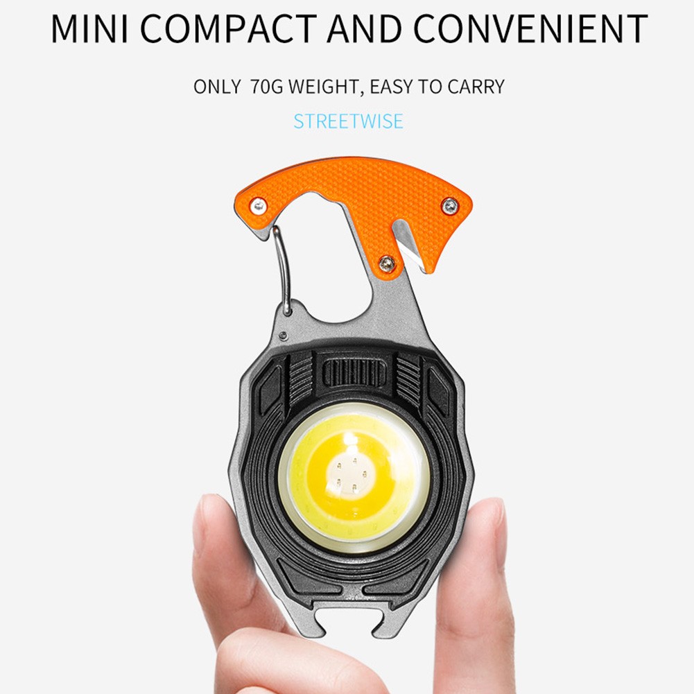 Outdoor Multifunctional Portable USB Mini Keychain
