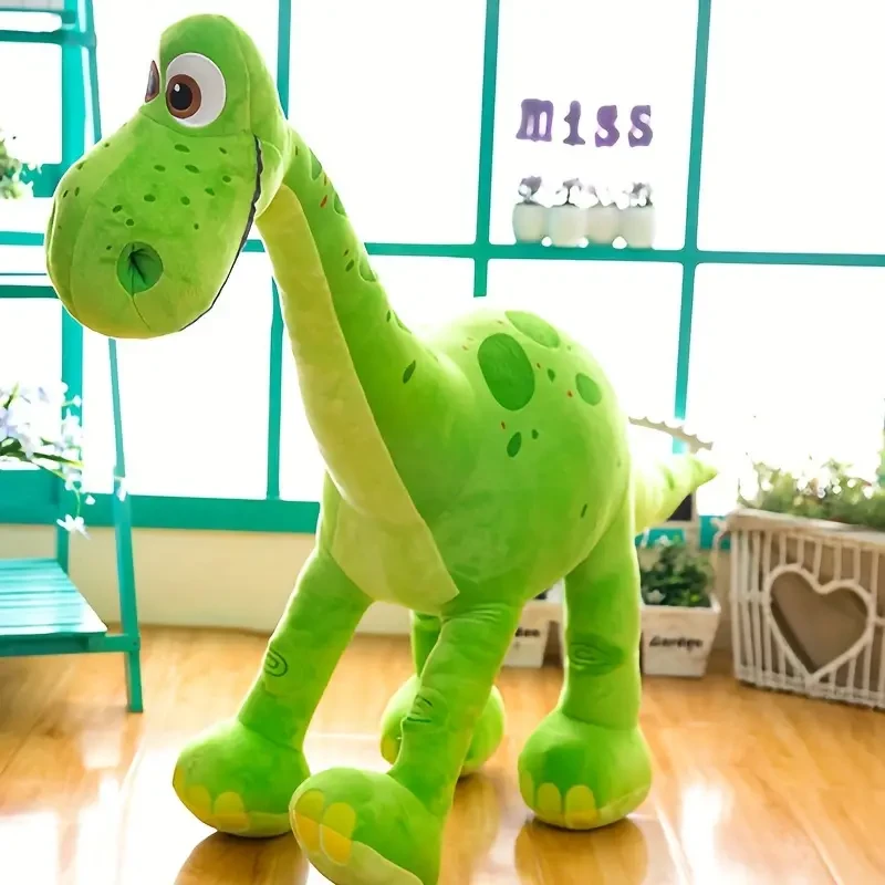 1pc Soft Cotton Brachiosaurus Dinosaur Plush Toy, Cute Stuffed Animal Pillow for Kids 0-6 Years Old, Adorable Nursery Room Decoration and Playtime Companion