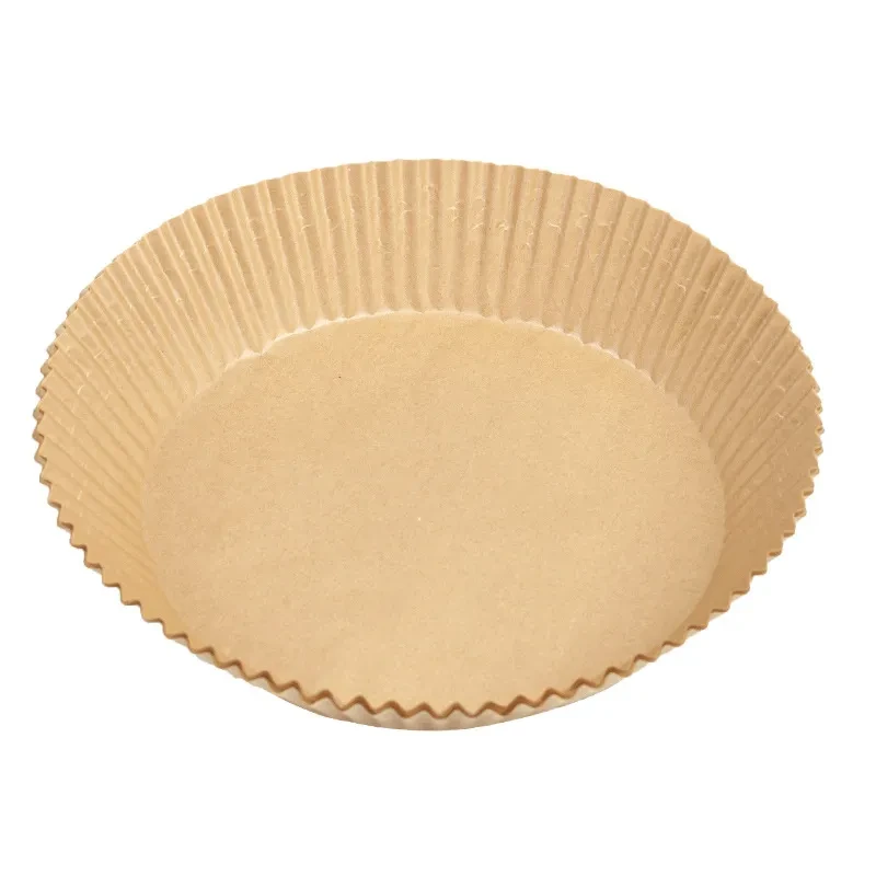 100pc Disposable Air Fryer Paper Liner, Round Air Fryer Liner Non-stick Baking,