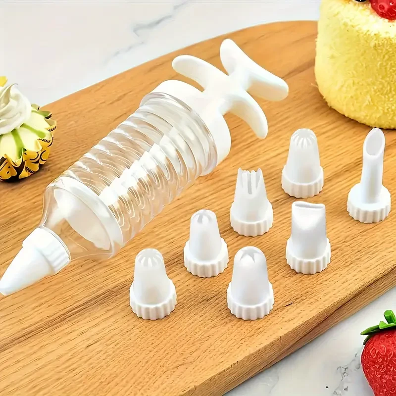 Creative Cake Decorating Kit with Portable Tools
