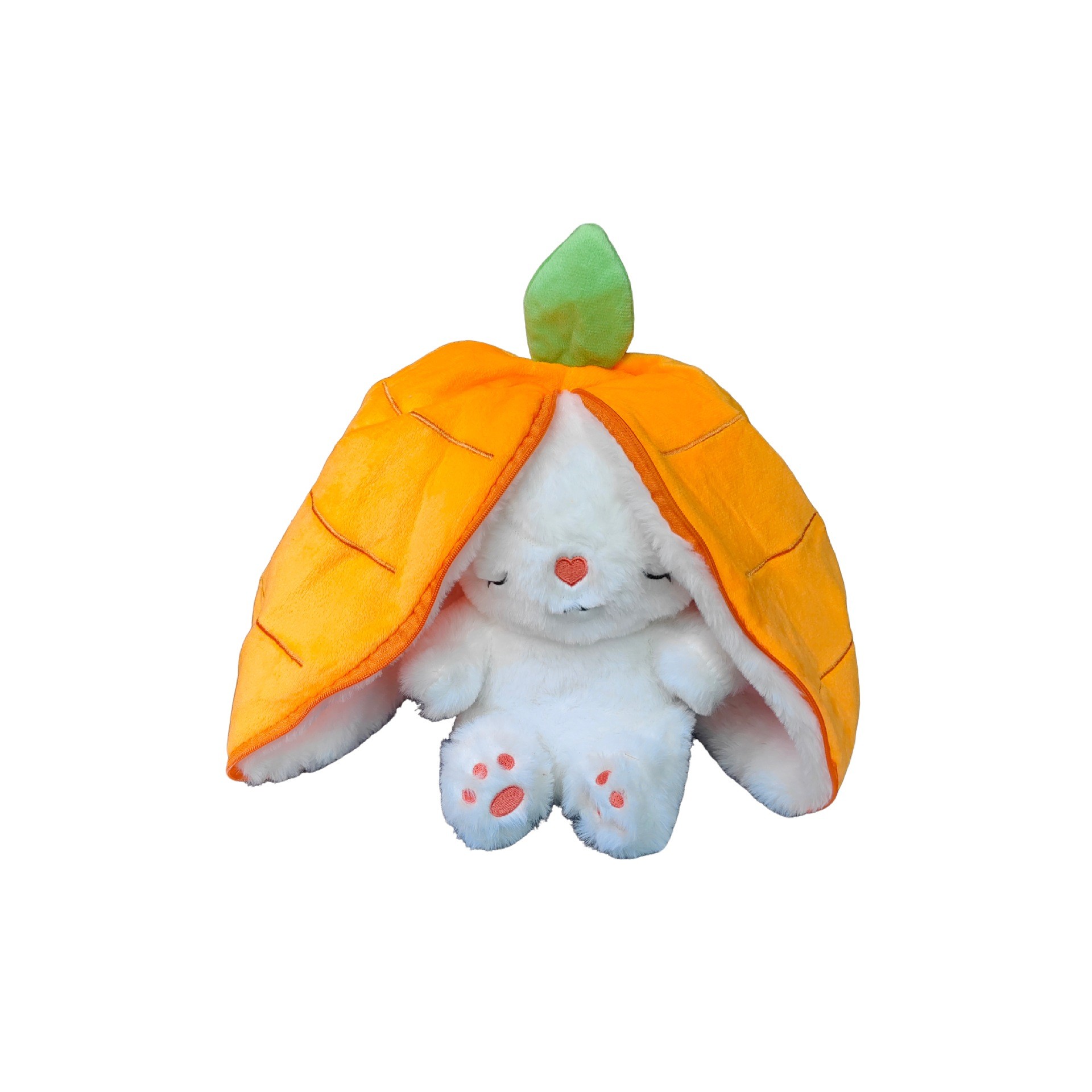 Bunny Stuffed Animal,Reversible Carrot