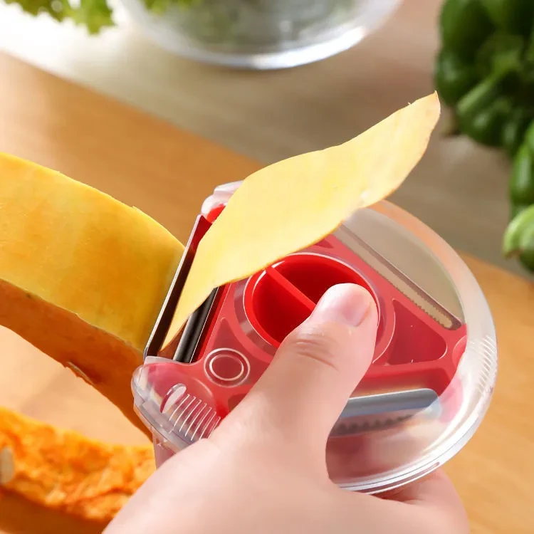 Three-in-one Peeling Planer Artifact Kitchen Melon Planer