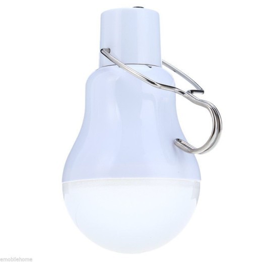 Portable Solar Energy Lamp Charged by LED Lamp