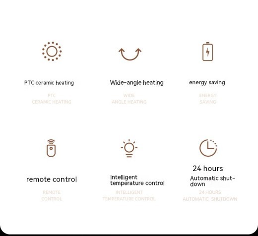 Small Air Conditioner Warm Feet Warm Hand Electric