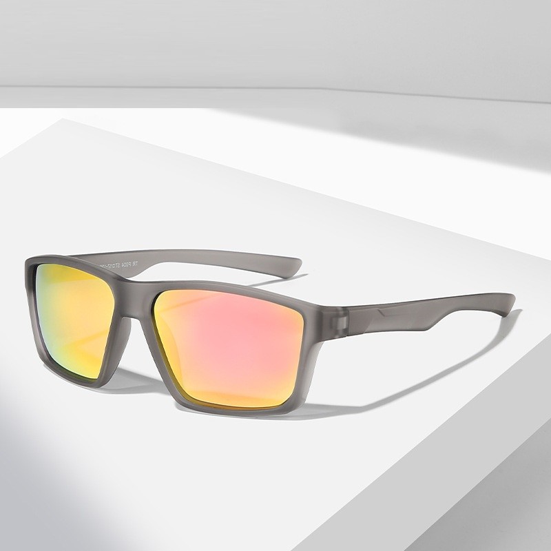 Polarized Fashion Glasses for Night Driving & Outdoor Activities - Anti-Glare, Enhanced Side View, Durable PC Frame