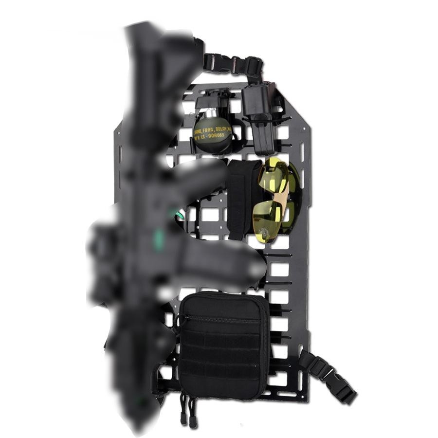 Outdoor Off-road Car Seat Back MOLLE Bag Suspension Plate