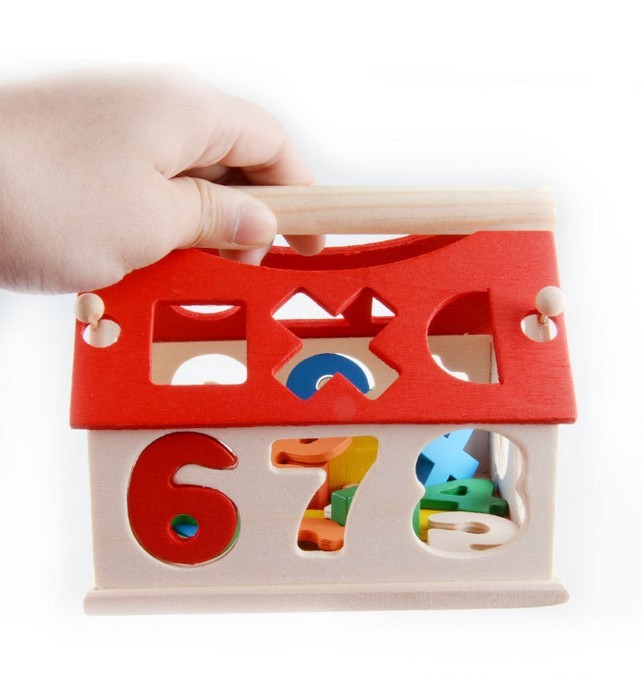 Children's Building Block Toys, Educational Digital House Toys