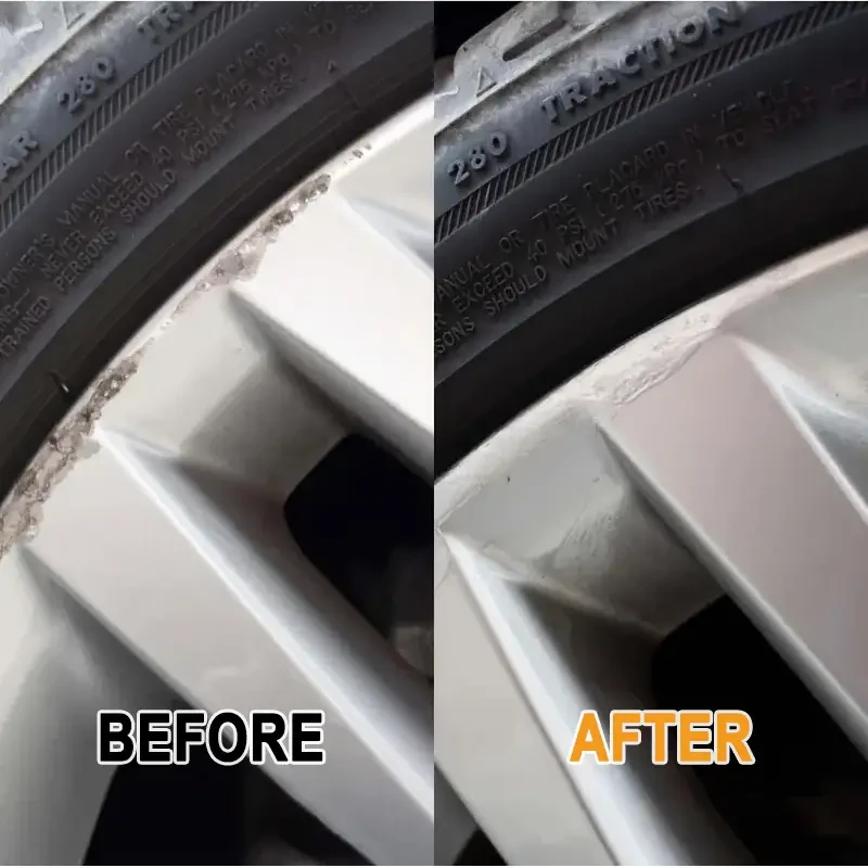 120g Premium Wheel Repair Kit: Scratch & Oxidation Remover, No-Residue Car Maintenance Polishing Paste for Enhanced Vehicle Care