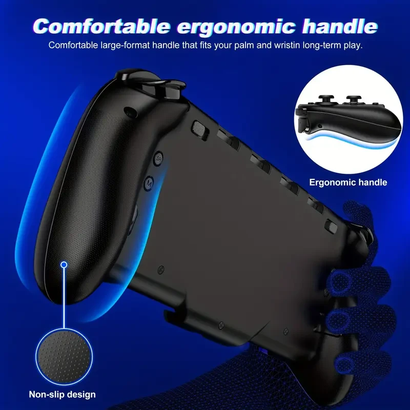 Gammeefy Ergonomic Wireless Switch Controller