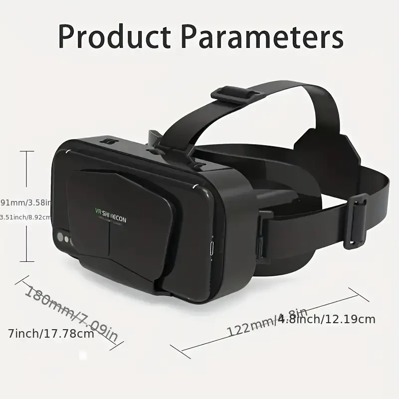 3D VR Glasses for Smartphones with Blue Light Lens