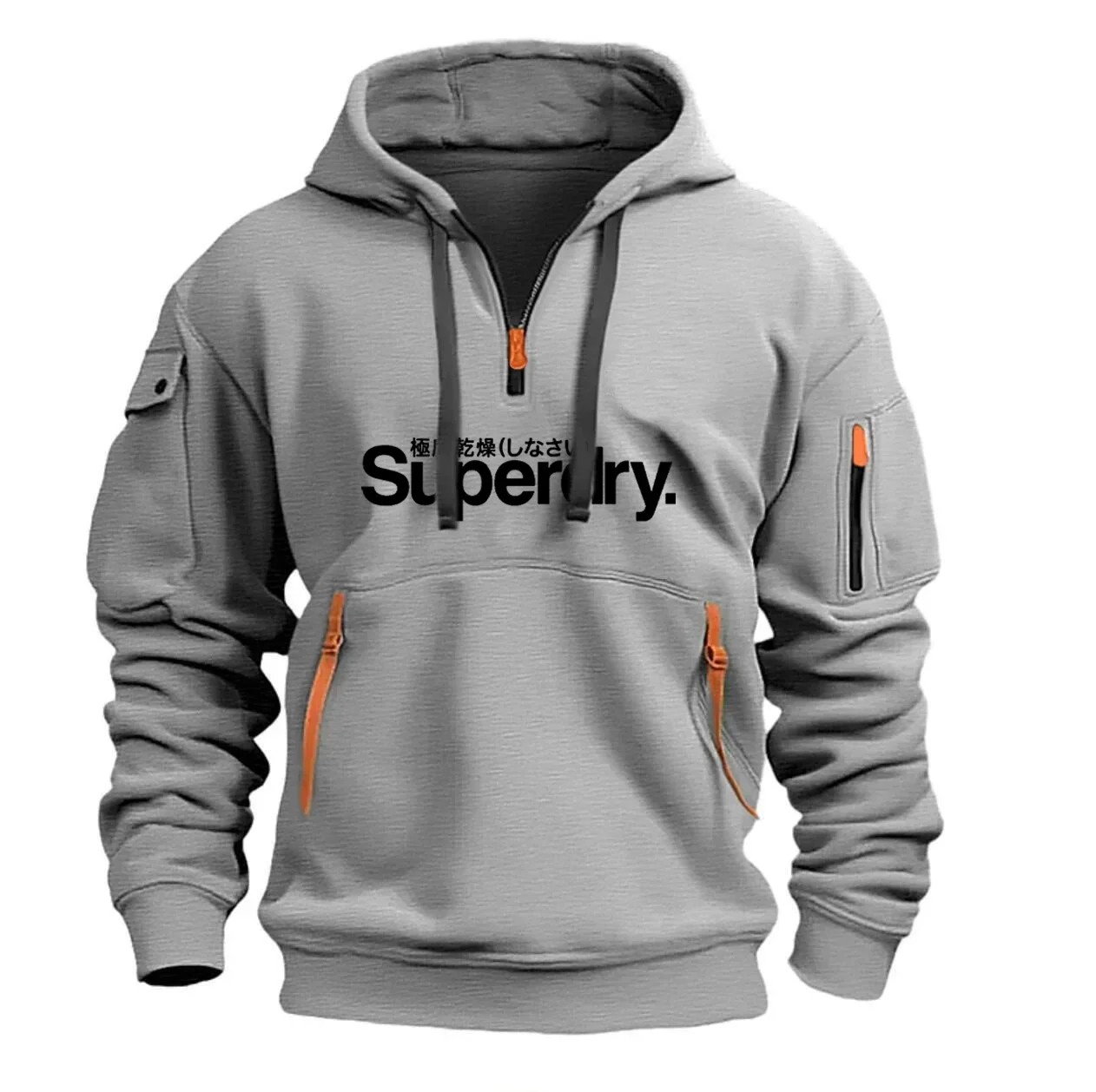 Mens Spring and Autumn Hoodie