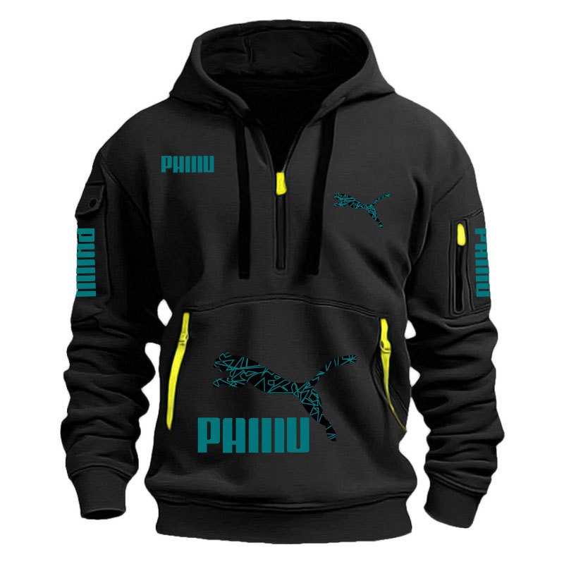Mens Fashion Fleece Hoodie