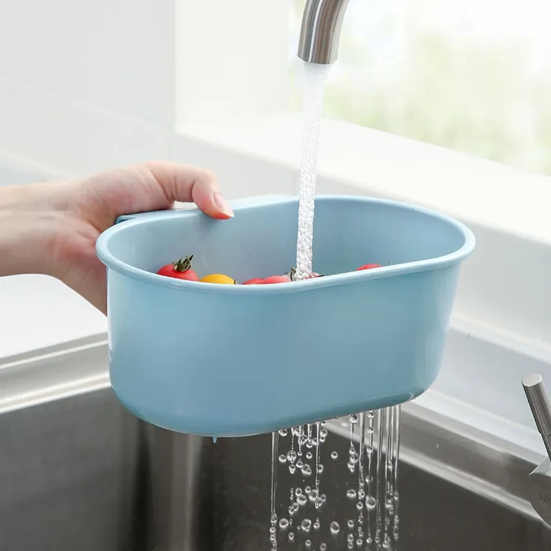 Garbage Filter Basket Kitchen Supplies Rack Household Sink Drain Hanging Basket