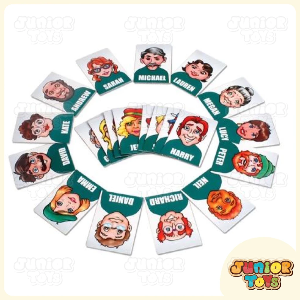 Children's Toys Guess the Picture Board Game Who is it - Guess the Picture Toys