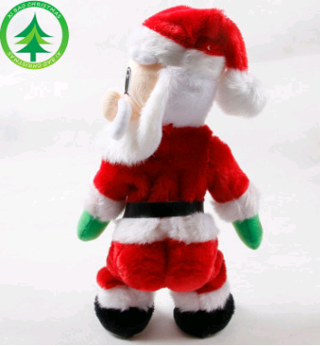 Christmas Decorations Electric Santa Toys Creative Twist Music Santa Claus Doll