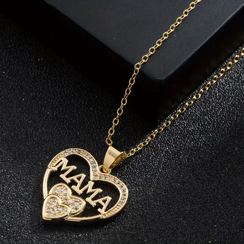 Womens Letter "Mama" Necklace