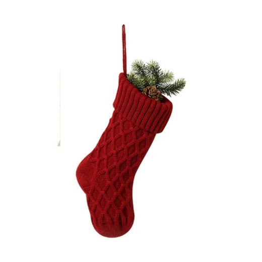 Christmas stocking gift bag