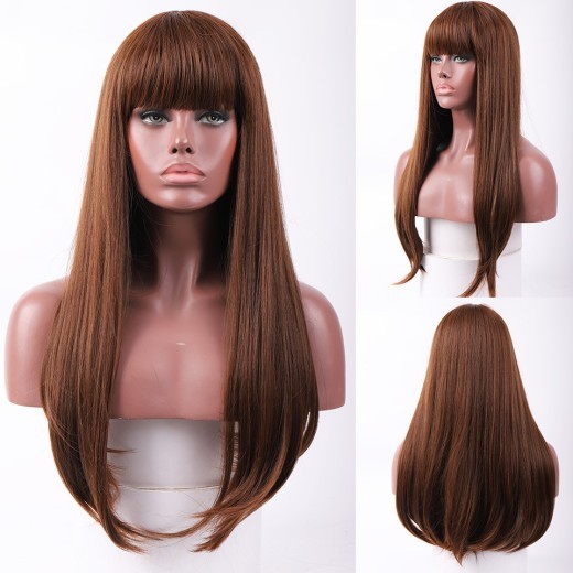 Ladies Straight Hair Headgear