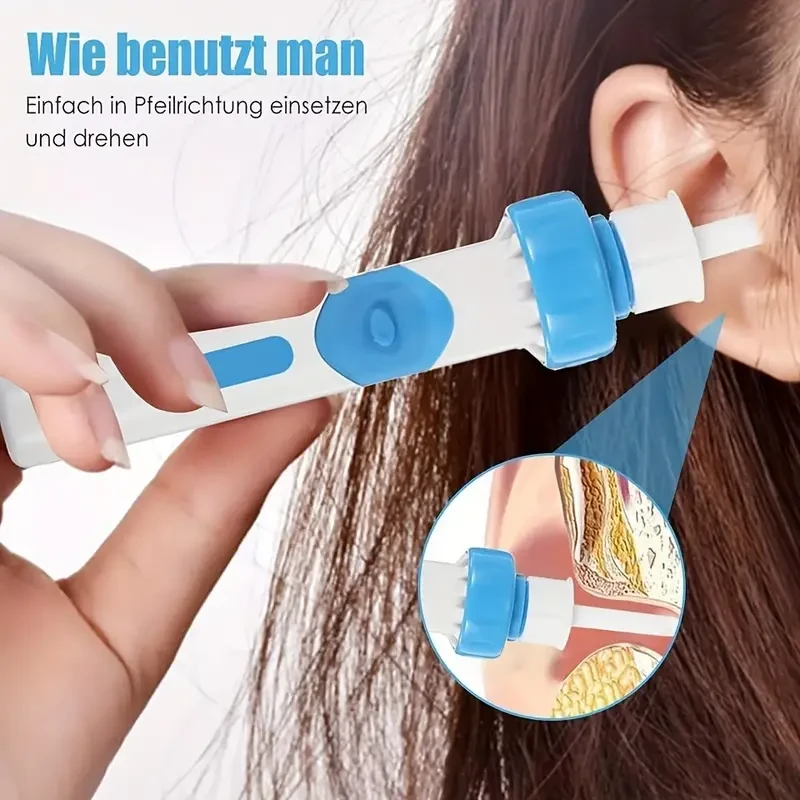 ProClean Ear Wax Removal Kit - Safe, Painless and Gentle Ear Cleaner for Effective Wax Removal - Easy to Use and Comfortable Design