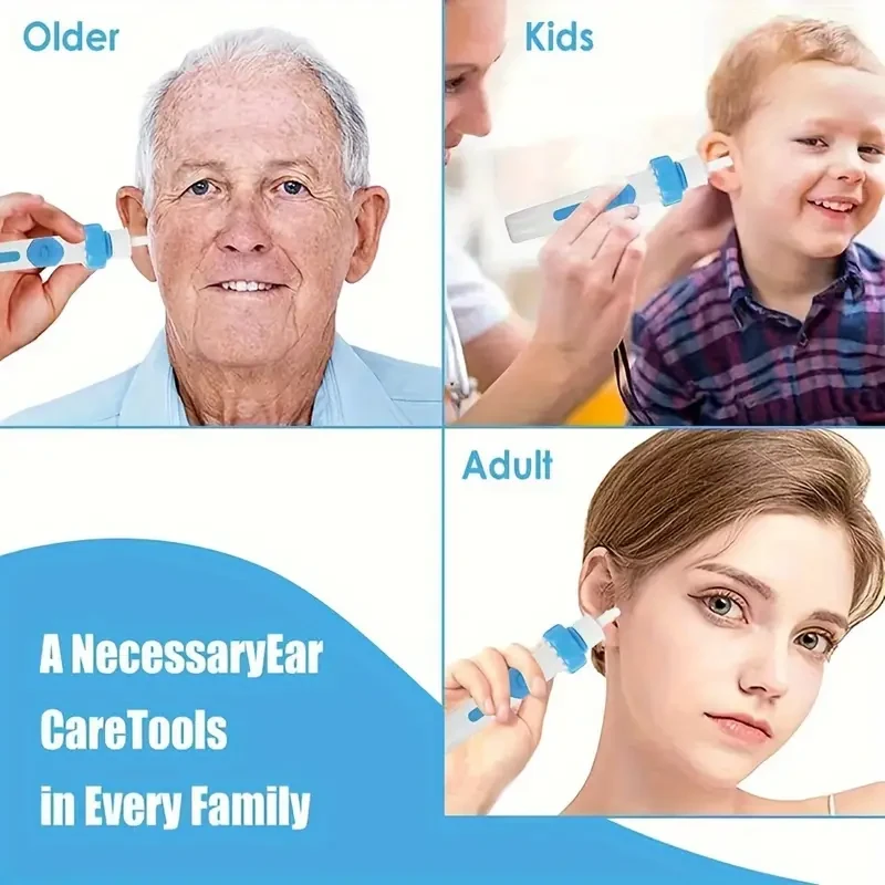ProClean Ear Wax Removal Kit - Safe, Painless and Gentle Ear Cleaner for Effective Wax Removal - Easy to Use and Comfortable Design
